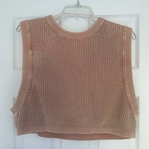 Free People Cropped Sweatshirt